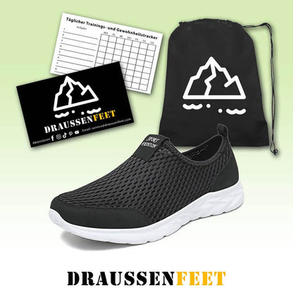 Atmungsaktive Mesh-Schuhe für den Sommer, leicht, lässig, Sport, Slip-on (Unisex)