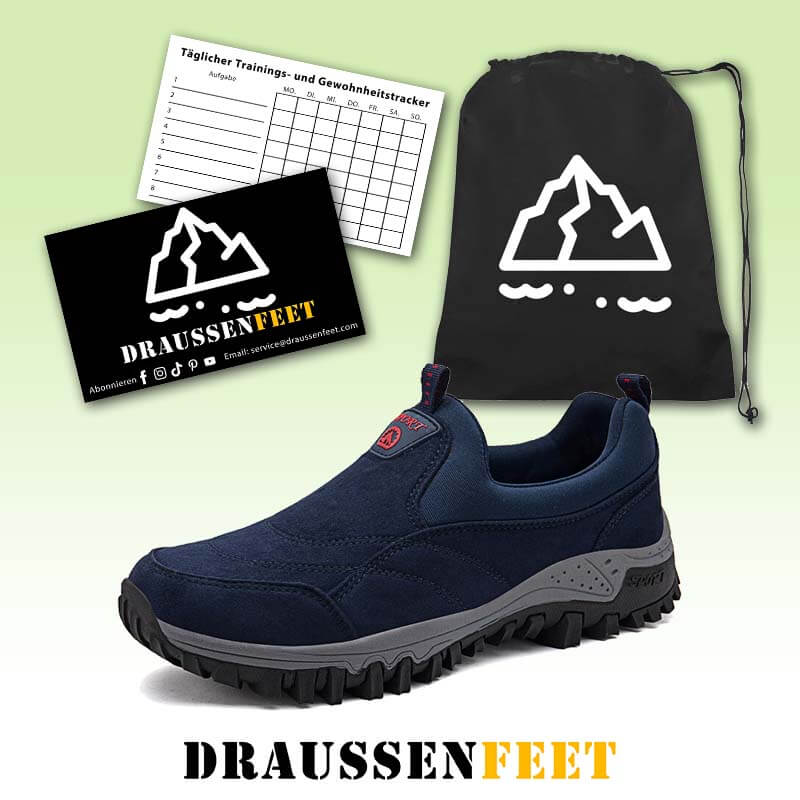 Herren Wildleder rutschfeste Outdoor Soft Sole Casual Wanderschuhe