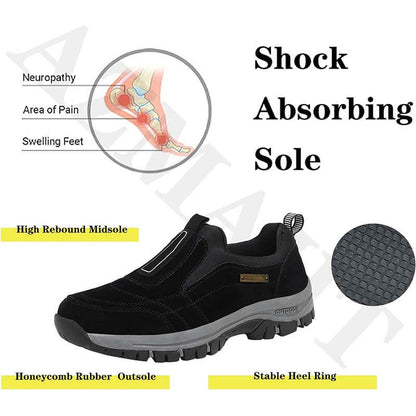Herren Waterproof wasserdichte Trekking Und Wanderschuhe Freizeitschuhe Halbschuhe