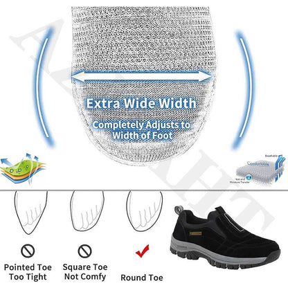 Herren Waterproof wasserdichte Trekking Und Wanderschuhe Freizeitschuhe Halbschuhe