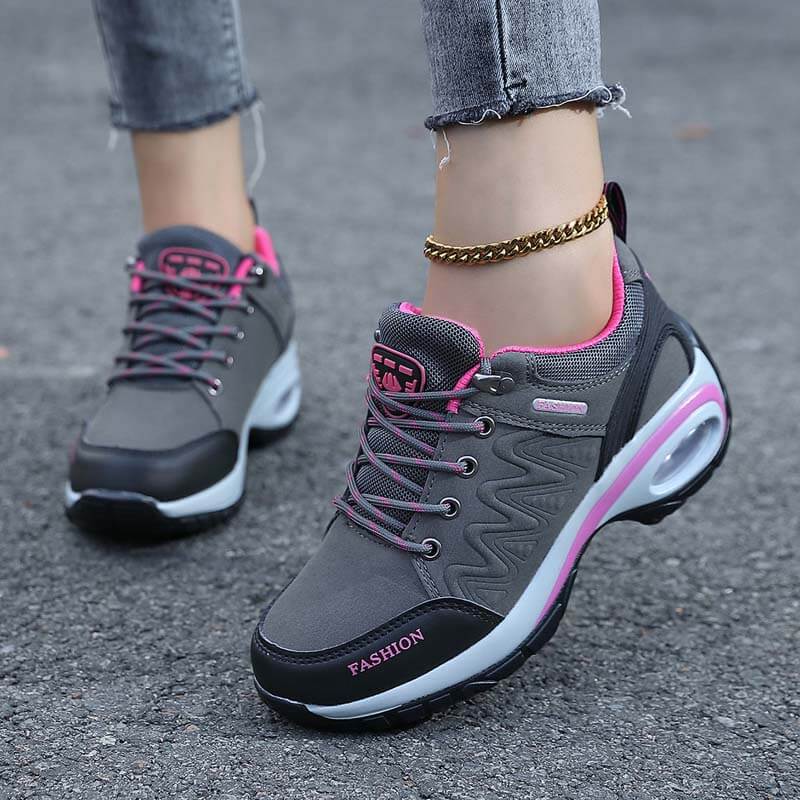 Damen Herbst & Winter Outdoor Wanderschuhe Dicke Sohle Rutschfeste Weiche Freizeitschuhe