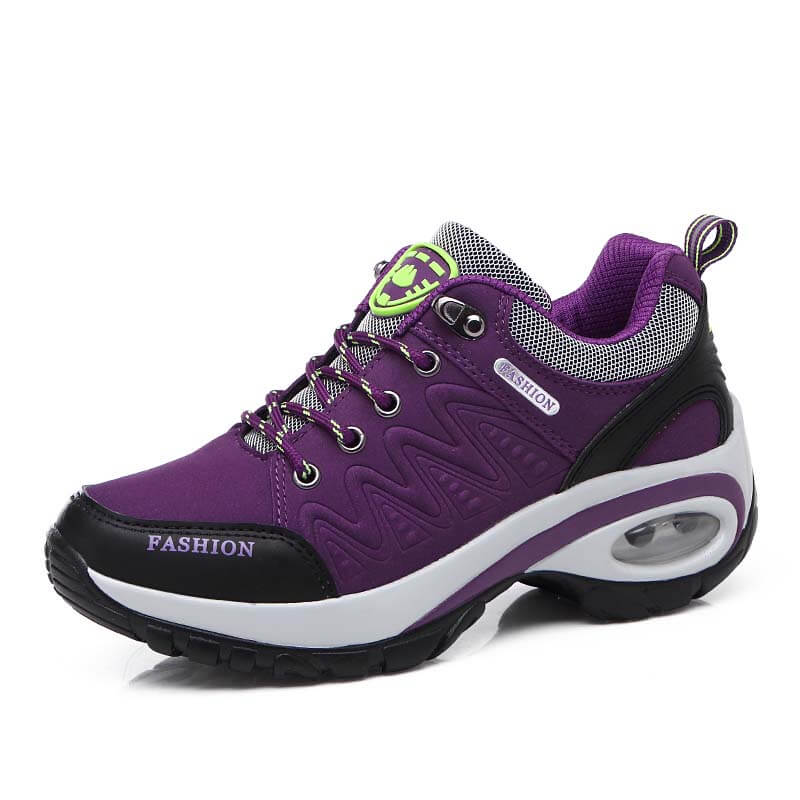 Damen Herbst & Winter Outdoor Wanderschuhe Dicke Sohle Rutschfeste Weiche Freizeitschuhe