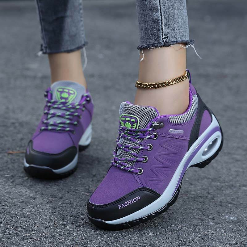 Damen Herbst & Winter Outdoor Wanderschuhe Dicke Sohle Rutschfeste Weiche Freizeitschuhe