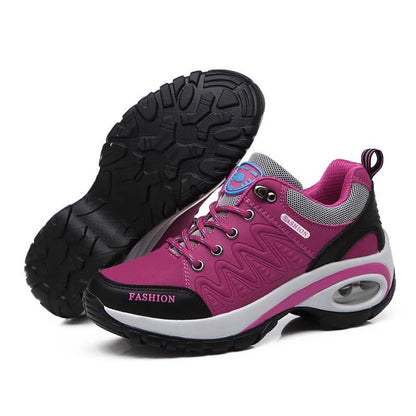 Damen Herbst & Winter Outdoor Wanderschuhe Dicke Sohle Rutschfeste Weiche Freizeitschuhe