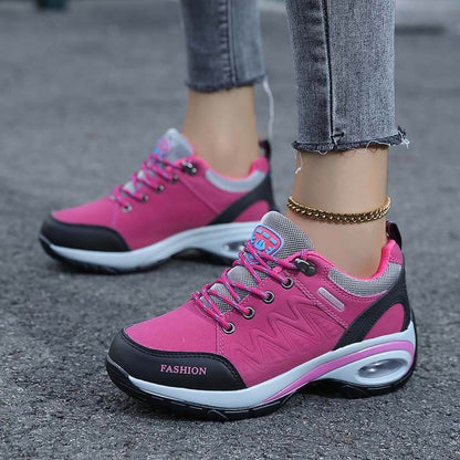 Damen Herbst & Winter Outdoor Wanderschuhe Dicke Sohle Rutschfeste Weiche Freizeitschuhe