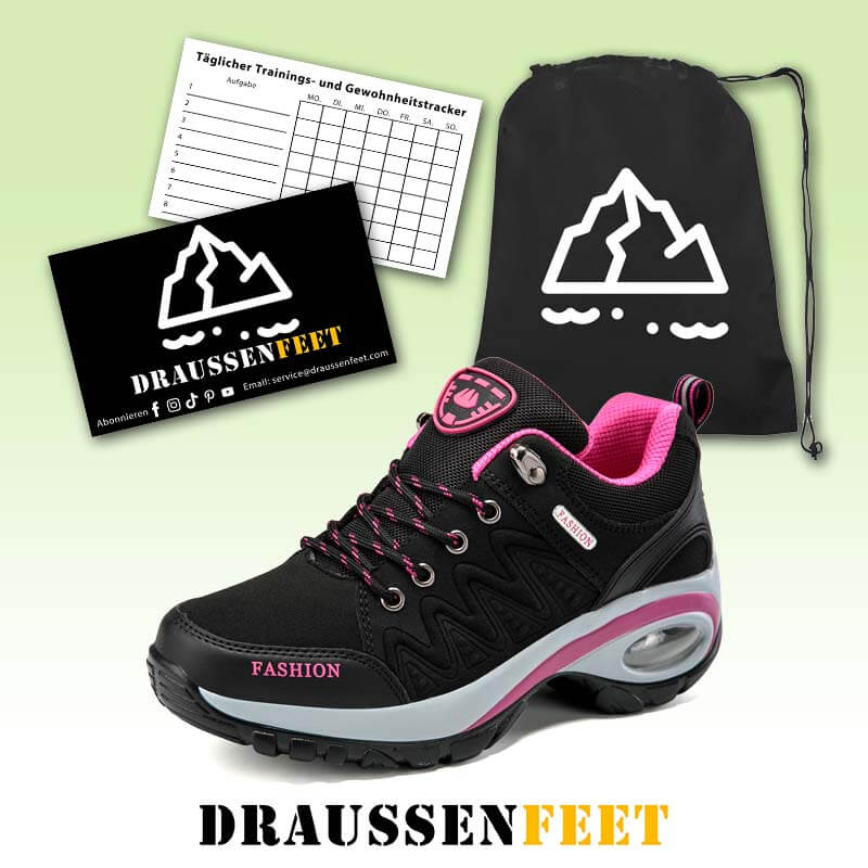 Damen Herbst & Winter Outdoor Wanderschuhe Dicke Sohle Rutschfeste Weiche Freizeitschuhe