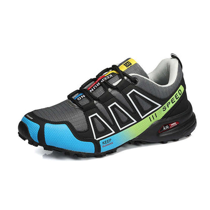 Herren Wanderschuhe Outdoor Ultraleichte atmungsaktive stoßdämpfende Fahrradschuhe
