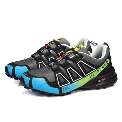 Herren Wanderschuhe Outdoor Ultraleichte atmungsaktive stoßdämpfende Fahrradschuhe