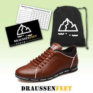 draussenfeet turnschuhe 31265 braun