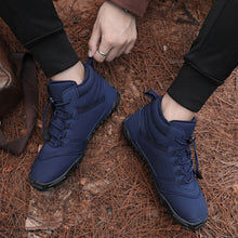 Lade das Bild in den Galerie-Viewer, draussenfeet winter barfussschuhe schneestiefel 31426 blau
