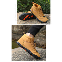 Lade das Bild in den Galerie-Viewer, draussenfeet winter barfussschuhe schneestiefel 31426 gelb

