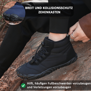 draussenfeet winter barfussschuhe schneestiefel 31426 schwarz