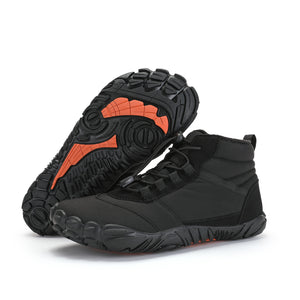 draussenfeet winter barfussschuhe schneestiefel 31426 schwarz