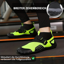 Lade das Bild in den Galerie-Viewer, draussenfeet winter barfussschuhe schneestiefel 31446 grunliches gelb
