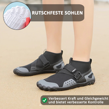 Lade das Bild in den Galerie-Viewer, draussenfeet winter barfussschuhe schneestiefel 31446 schwarz
