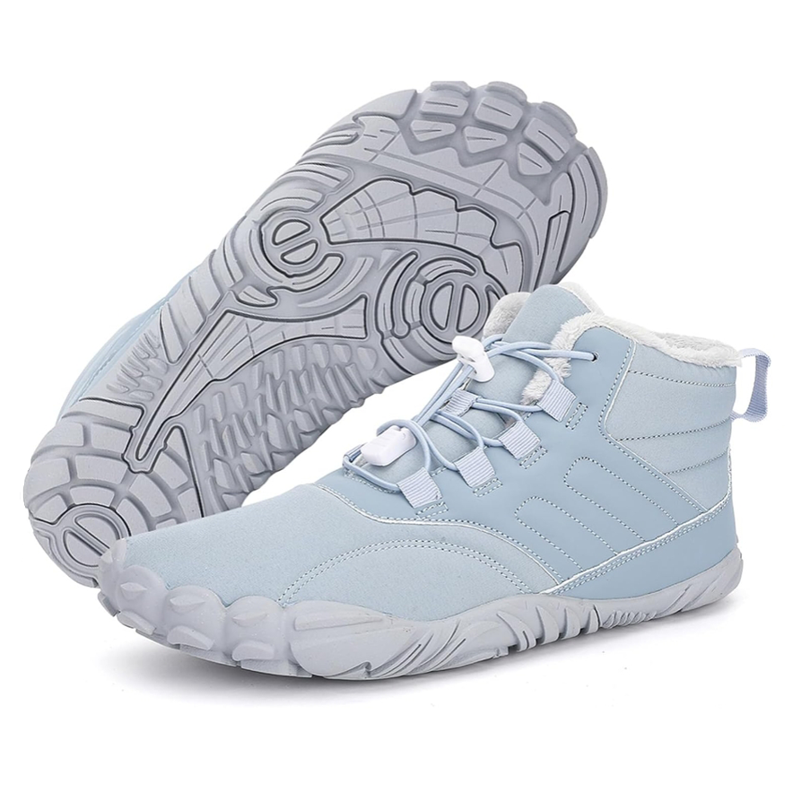 draussenfeet winter barfussschuhe schneestiefel 31452 hellblau
