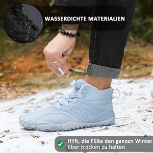 draussenfeet winter barfussschuhe schneestiefel 31452 hellblau