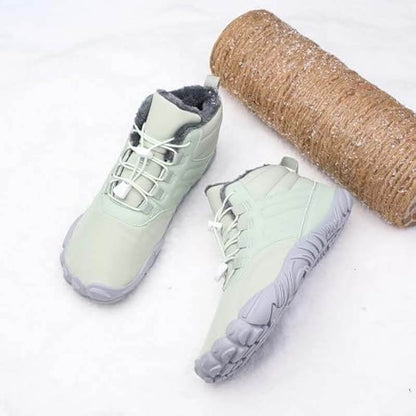 Men's barefoot shoes toe shoes, winter shoes snow boots fast drying trailla shoes, soft light fitness shoes breathing active aqua shoes with non -slip sole & wide toe box