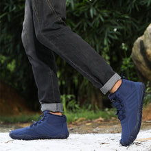 Lade das Bild in den Galerie-Viewer, draussenfeet winter barfussschuhe schneestiefel 31453 blau
