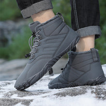 Lade das Bild in den Galerie-Viewer, draussenfeet winter barfussschuhe schneestiefel 31453 grau
