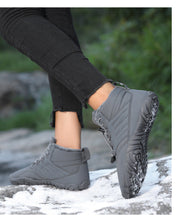Lade das Bild in den Galerie-Viewer, draussenfeet winter barfussschuhe schneestiefel 31453 grau
