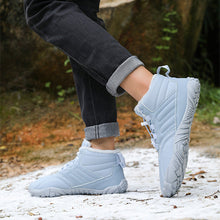 Lade das Bild in den Galerie-Viewer, draussenfeet winter barfussschuhe schneestiefel 31453 hellblau
