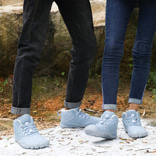 Lade das Bild in den Galerie-Viewer, draussenfeet winter barfussschuhe schneestiefel 31453 hellblau
