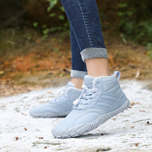 Lade das Bild in den Galerie-Viewer, draussenfeet winter barfussschuhe schneestiefel 31453 hellblau
