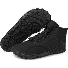 Lade das Bild in den Galerie-Viewer, draussenfeet winter barfussschuhe schneestiefel 31453 schwarz
