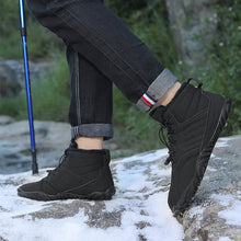 Lade das Bild in den Galerie-Viewer, draussenfeet winter barfussschuhe schneestiefel 31453 schwarz
