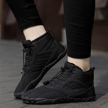 Lade das Bild in den Galerie-Viewer, draussenfeet winter barfussschuhe schneestiefel 31453 schwarz
