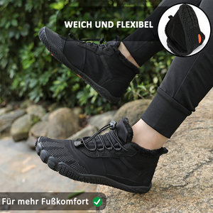 draussenfeet winter barfussschuhe schneestiefel 31454 schwarz