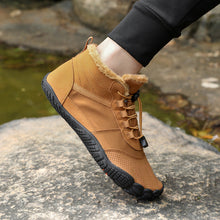 Lade das Bild in den Galerie-Viewer, draussenfeet winter barfussschuhe schneestiefel 31455 braun

