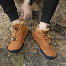 Lade das Bild in den Galerie-Viewer, draussenfeet winter barfussschuhe schneestiefel 31455 braun
