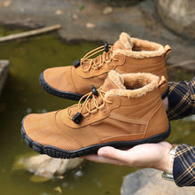 Lade das Bild in den Galerie-Viewer, draussenfeet winter barfussschuhe schneestiefel 31455 braun

