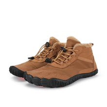 Lade das Bild in den Galerie-Viewer, draussenfeet winter barfussschuhe schneestiefel 31455 braun
