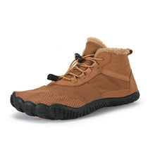 Lade das Bild in den Galerie-Viewer, draussenfeet winter barfussschuhe schneestiefel 31455 braun
