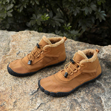 Lade das Bild in den Galerie-Viewer, draussenfeet winter barfussschuhe schneestiefel 31455 braun
