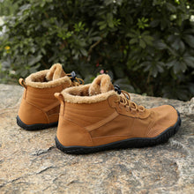 Lade das Bild in den Galerie-Viewer, draussenfeet winter barfussschuhe schneestiefel 31455 braun

