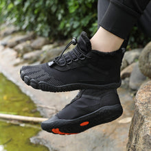 Lade das Bild in den Galerie-Viewer, draussenfeet winter barfussschuhe schneestiefel 31455 schwarz
