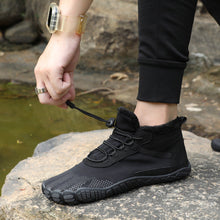 Lade das Bild in den Galerie-Viewer, draussenfeet winter barfussschuhe schneestiefel 31455 schwarz
