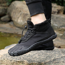 Lade das Bild in den Galerie-Viewer, draussenfeet winter barfussschuhe schneestiefel 31455 schwarz
