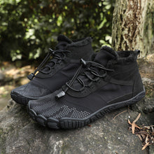 Lade das Bild in den Galerie-Viewer, draussenfeet winter barfussschuhe schneestiefel 31455 schwarz
