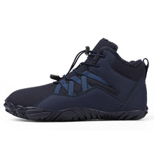 Lade das Bild in den Galerie-Viewer, draussenfeet winter barfussschuhe schneestiefel 31461 dunkelblau
