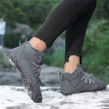 Lade das Bild in den Galerie-Viewer, draussenfeet winter barfussschuhe schneestiefel 31461 grau
