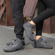 Lade das Bild in den Galerie-Viewer, draussenfeet winter barfussschuhe schneestiefel 31461 grau
