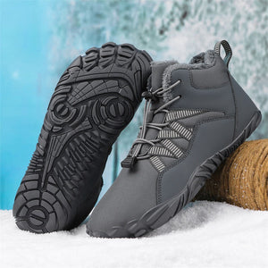 draussenfeet winter barfussschuhe schneestiefel 31461 grau