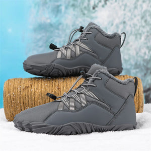 draussenfeet winter barfussschuhe schneestiefel 31461 grau