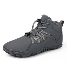 Lade das Bild in den Galerie-Viewer, draussenfeet winter barfussschuhe schneestiefel 31461 grau

