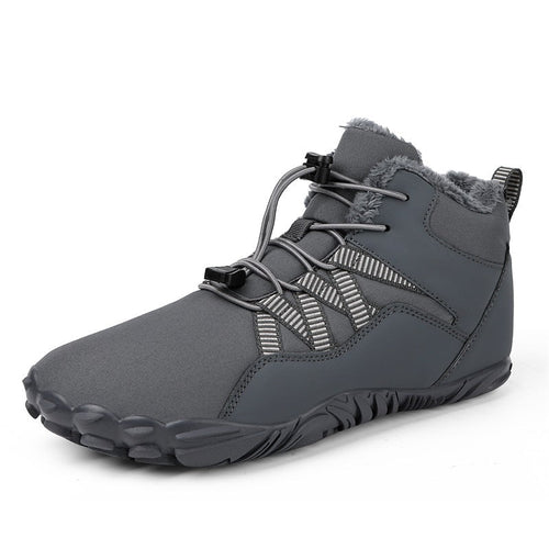 draussenfeet winter barfussschuhe schneestiefel 31461 grau